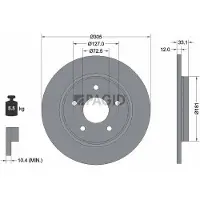 PAGID 54810NC Remschijf