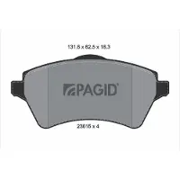 PAGID T1283N Remblokken