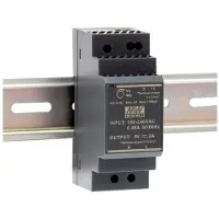 MEAN WELL INDUSTRIËLE VOEDING - 1 UITGANG - DIN RAIL GEMONTEERD - 30 W - 12 V - 2 A