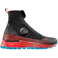 La Sportiva - Trailschoenen - Cyklon Cross GTX W Black/Hibiscus voor Dames - Maat 39,5 - Zwart