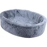 Gebr. De Boon Teddymand grijs nr. 5/80 cm Slaapplezier