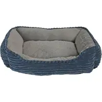 Boon Divan Corduroy50X40Cm Blauw/Grijs