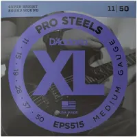 D'addario And Co EPS515 PROSTEELS STRING SET FOR ELECTRIC GUITAR MEDIUM 11-50