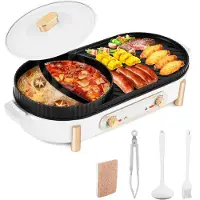 SCH Hotpot Electrisch - Hotpot - Wit - 50cm x 20cm x 15cm