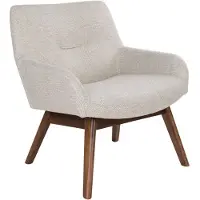 House Nordic Fauteuil London | katoen beige 63x73x65 cm fauteuils | NADUVI