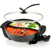 SCH Hotpot Electrisch - Hotpot - Zwart - ‎31cm x 39cm x 11cm