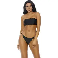 Be Wicked Vrouwen, Bikini's, San Luis Bikini Set, Zwart, (L)