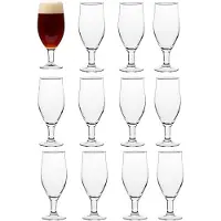 Vicrila Speciaalbier Glas - 12x - Dunkel - gehard glas - 47 cl - speciaalbier glazen - bierproeverij