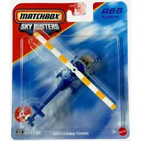 Matchbox SKY BUSTERS ROBINSON R66 TURBINE HELICOPTER 25/32 1:64 METAL LONG CART 2025