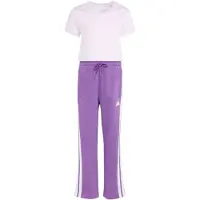 Adidas Trainingspak 'Essentials' lila / sering / wit