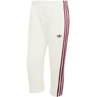Adidas Broek 'Superstar' wijnrood / wit