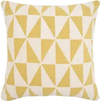 Fonq Angle Sierkussen 50 x 50 cm - Golden Olive