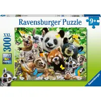 Ravensburger puzzel Wildlife selfie - legpuzzel - 300 stukjes