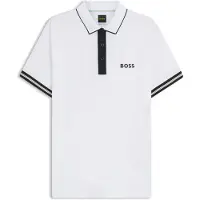 BOSS Functioneel shirt beige / zwart / wit