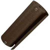 NYVI Polyrattan Balkon Privacy Scherm Privafence 100x500 cm Bruin - Balkonbekleding met metalen ogen - UV-bestendig, Weerbestendig, 100% Ondoorzichtig - Balkonomheining 1x5 m