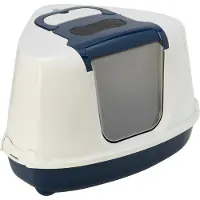 Moderna Ecktoilette Flip Corner blaubeer/weiß