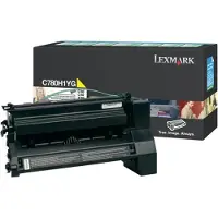Lexmark C780H1YG toner cartridge geel hoge capaciteit (origineel)