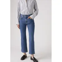 Levi's 725 Authentic Kick Boot Mosey Mid Stone Size: W25L27 | Jeans Outlet | Dames | Blauw