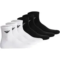 Emporio Armani Sportsokken zwart / wit