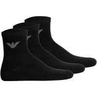 Emporio Armani Sokken lichtgrijs / zwart