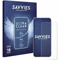 Savvies - Screenprotector voor Huawei Pura 80 Pro - Folie Beschermfolie transparant 18 Stuks