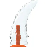Kaalimato - Primal Desires Extra Grote Dildo Met Zuignap Acro - Transparant