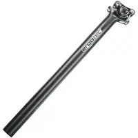 Ergotec Zadelpen vast Skylar 31,6 x 400 mm aluminium zwart online kopen