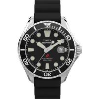 Timex Deep Water Meridian Heren Horloge Zwart TW2Y40000