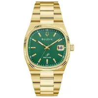 Bulova Super Seville Heren Horloge Goudkleurig 97B237