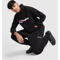 Berghaus Large Logo Hooded Tracksuit Junior, zwart