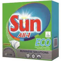 Sun Professional 5x Vaatwastabletten All-in-1 Eco Pro Formula 100 Stuks