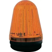 Compro Signaallamp LED Blitzleuchte BL90 15F CO/BL/90/A/024/15F Geel Continu licht, Flitslicht, Zwaailicht 24 V/DC, 24 V/AC