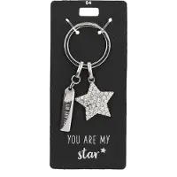 Depesche - Glamour sleutelhanger - mot. 004 - You are my star