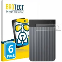 BROTECT Screenprotector 6 Stuks voor PLAUD Note Pro Beschermglas transparant