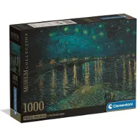 Clementoni Puzzle Van Gogh Starry Night Over The Rhone 1000 Pièces
