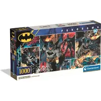 Clementoni - Puzzel - 1000 Stukjes - Batman Panorama - Compact Box - Puzzel Voor Volwassenen