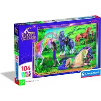 Clementoni Unicorn Academy Puzzel 104 stukjes
