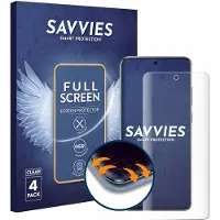 Savvies - Screenprotector voor Vivo X200T - Folie Beschermfolie transparant volledig dekking 4 Stuks
