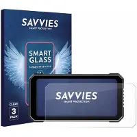 Savvies 3 Stuks Screenprotector - geschikt voor Vtopek MT26 6.25" - beschermfolie glas transparant