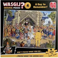Wasgij Jumbo 4 - Orginal - Een dag om nooit te vergeten - 950 Stukjes - Legpuzzel