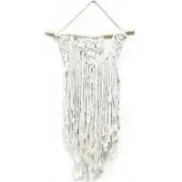 Ancient Wisdom Macramé Wandkleed - De Huwelijkszegen - Beige - 60x40cm
