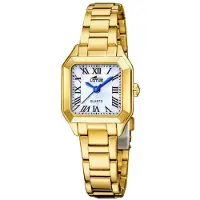 Lotus Analoog horloge goud