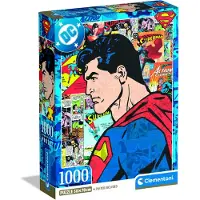 Clementoni - Puzzel - Superman - DC - 1000 stukjes - met poster - vanaf 18 jaar
