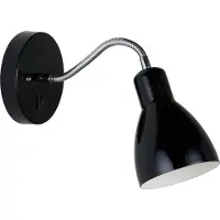 Nordlux Wandlamp E14 | Cyclone | Zwart