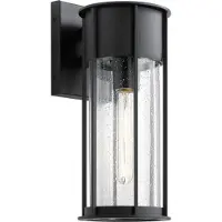 Kichler LED Wand Buitenlamp Camillo | 1X E27 Max 60W | IP44 | Dimbaar | Textured Black