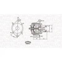 MAGNETI MARELLI 063731367010 Dynamo / Alternator
