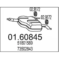 MTS 01.60845 Einddemper