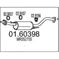 MTS Einddemper 01.60398