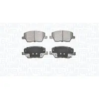 MAGNETI MARELLI Remblokkenset, schijfrem 363916060883