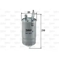 Valeo 587543 Brandstoffilter
